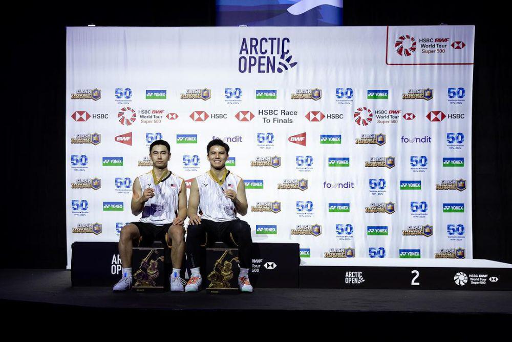 Rebut Gelar Juara, Road to Champion Goh/Nur di Arctic Open 2024