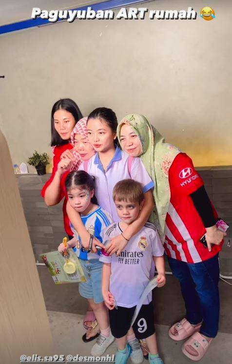 ulang tahun Cio anak Celine Evangelista (Instagram.com/celine_evengelista)