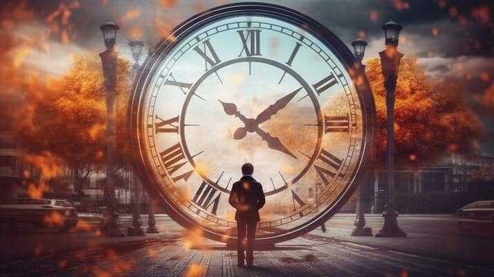 ilustrasi time traveler (vecteezy.com)