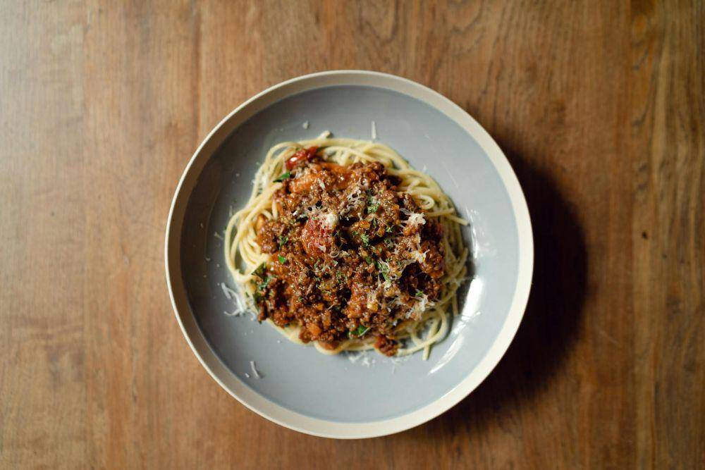 Ilustrasi pasta bolognese (pexels.com/@ketut-subiyanto)