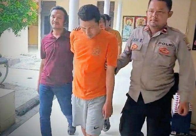 Sejoli Bandar Lampung Curi Motor Tetangga lalu Beli HP dan Bayar Utang