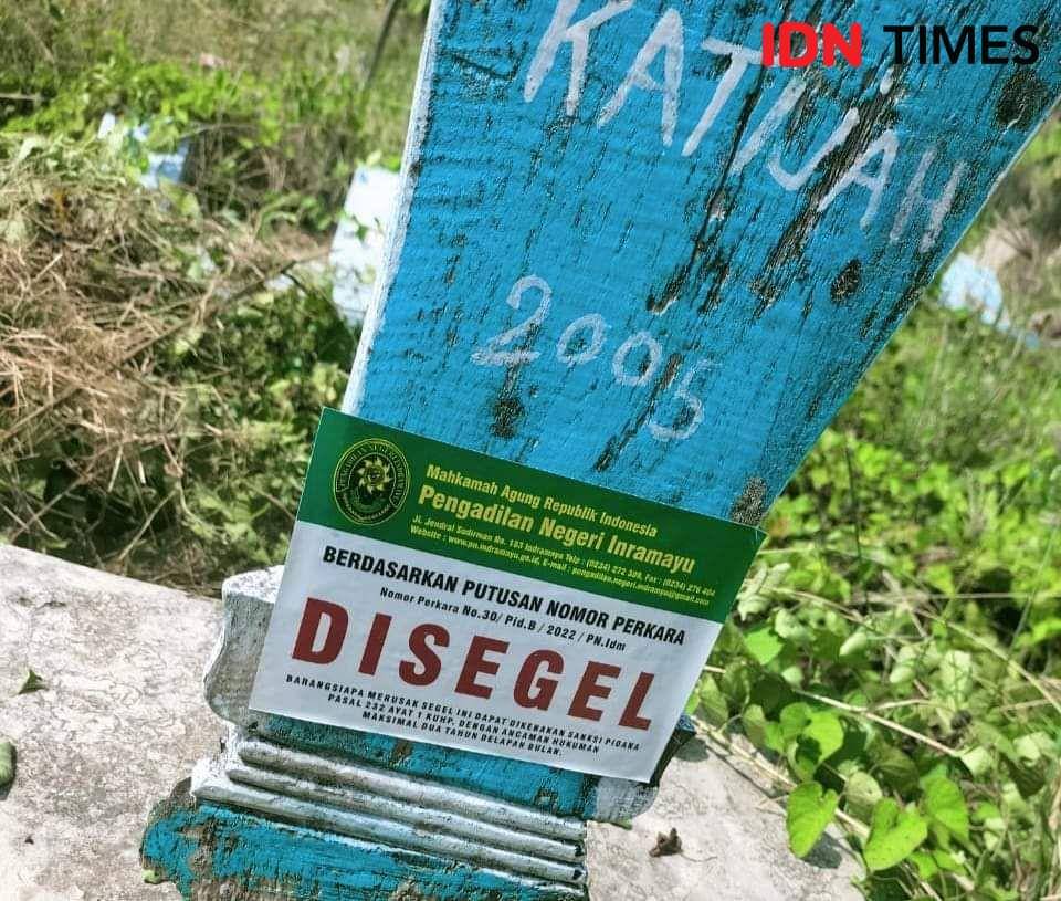 Inin Nastain IDN Times/ makam disegel