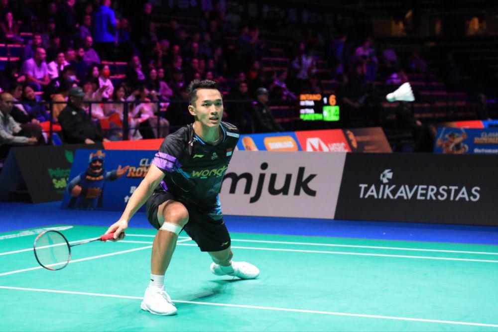 10 Potret Perjuangan Jonatan Christie di Arctic Open 2024, Runner-up!