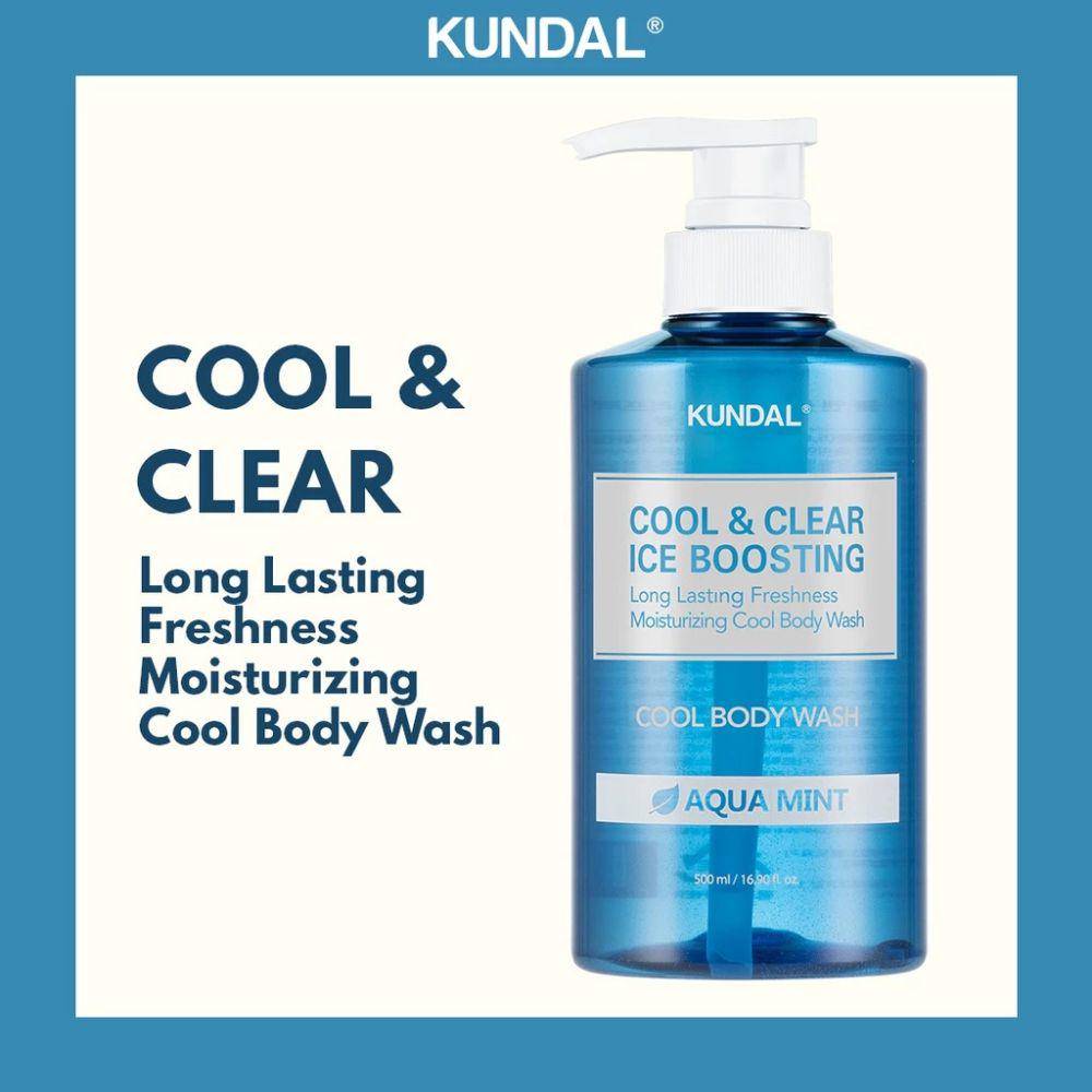 Kundal Cool and Clear Ice Boosting Body Wash (shopee.co.id/Kundal Official Shop)