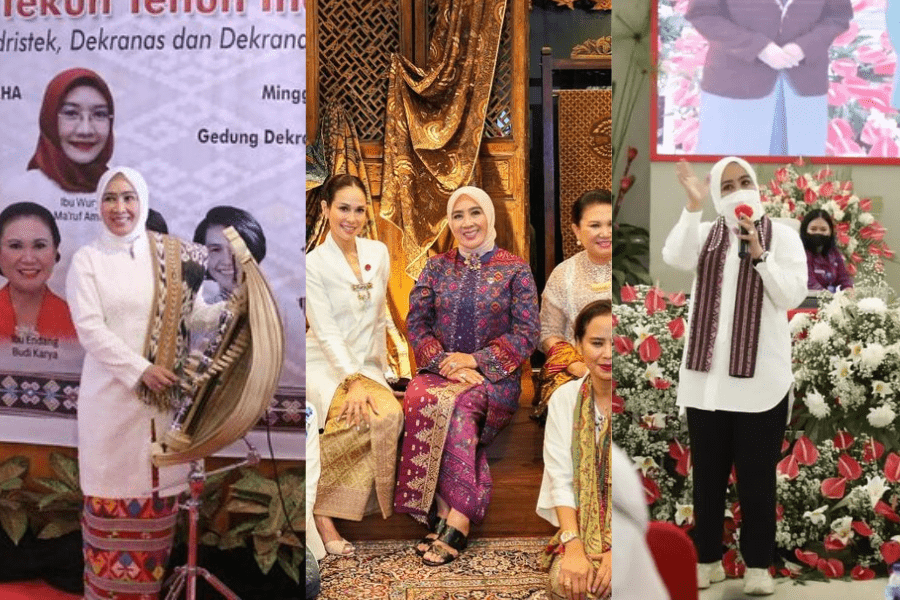 9 Gaya Formal nan Stylish Tri Suswati, Istri Tito Karnavian