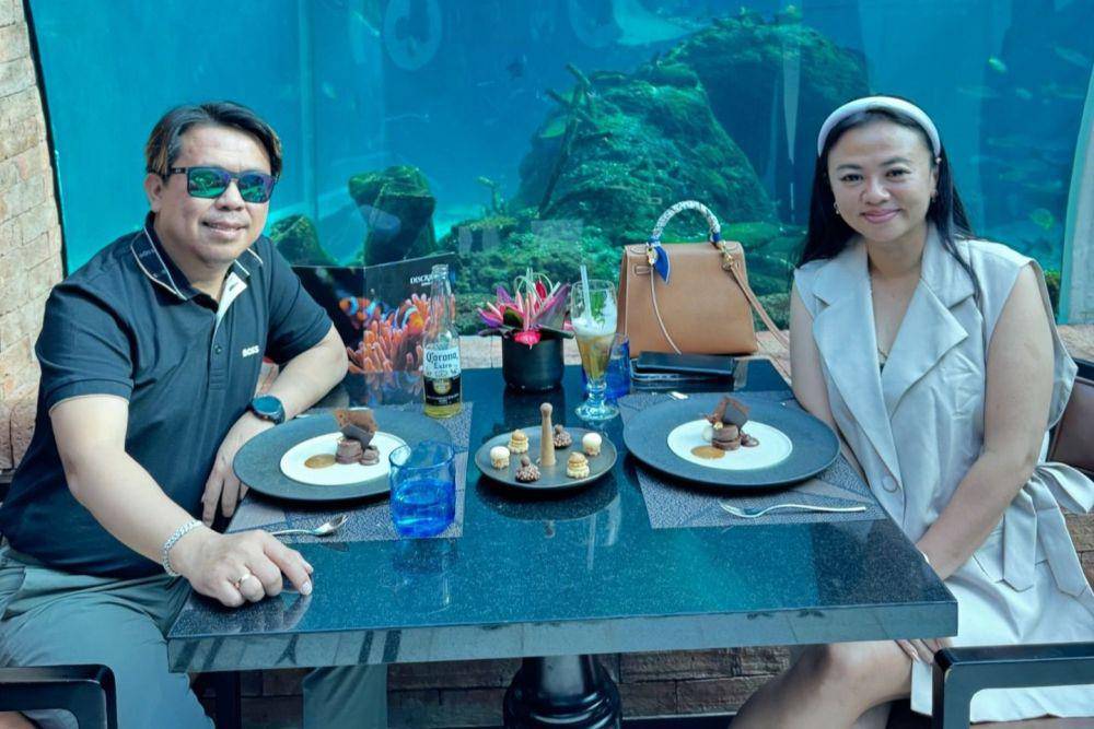 Riyanto Cheung, pemilik BIOAQUA dan istrinya, Lina Vercelly (instagram.com/riyantocheung)