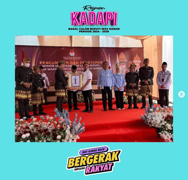 Profil Resmen Kadapi, dari Relawan Jokowi Kini Nyalon Bupati Way Kanan
