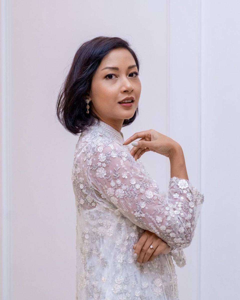 Gaya rambut Shahnaz Soehartono. (instagram.com/shahnaz_soehartono)