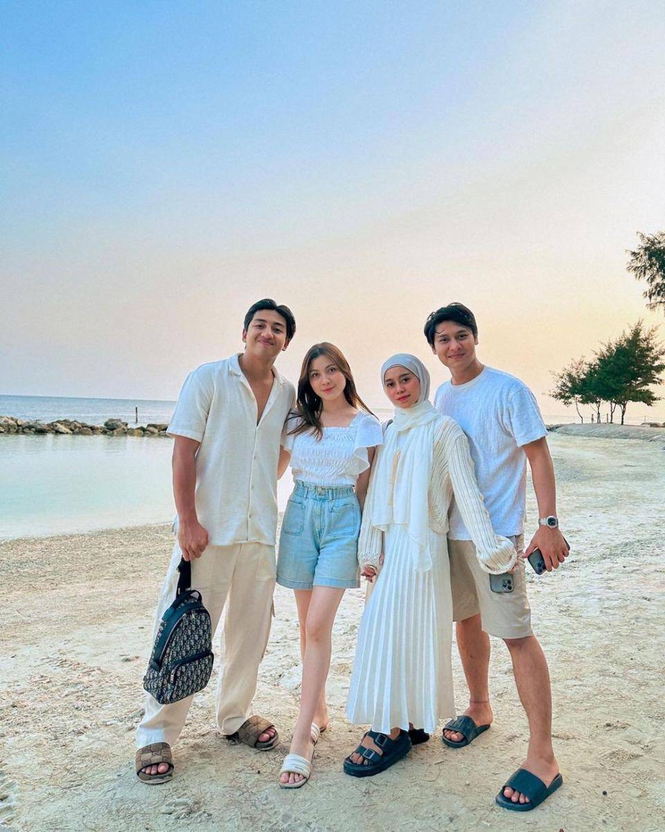 Gaya Couple Haviza Devi Anjani dan Harris Vriza (instagram.com/havizadevianjani)