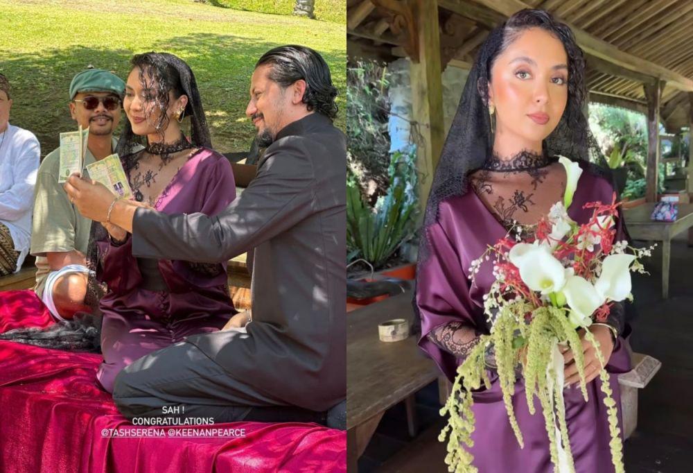 7 Gaya Pernikahan Tasha Serena, Unik ala Bride Gotik