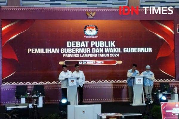 Ada Perubahan Jadwal Debat Publik Kedua Pilgub Lampung, Ini Tanggalnya