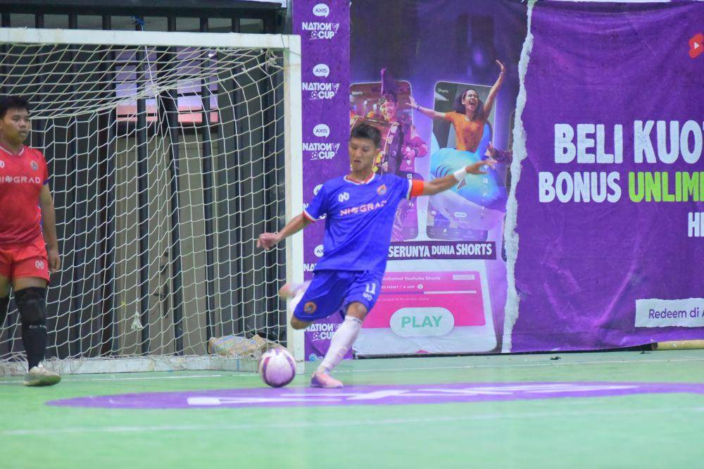 Cuplikan pertandingan AXIS Nation Cup 2024. (Dok. XL Axiata)