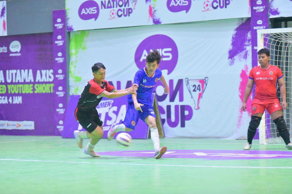 Cuplikan pertandingan AXIS Nation Cup 2024. (Dok. XL Axiata)
