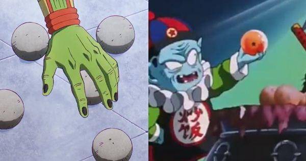 Perbandingan kondisi bola naga di seri Dragon Ball GT & Daima ( Dok. Toei )