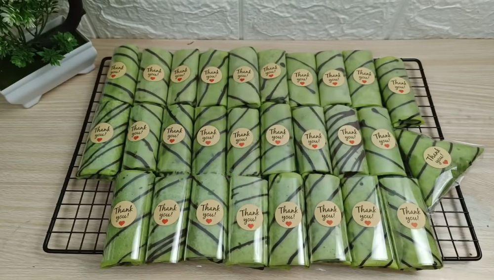 Resep Dadar Gulung Isi Vla Cokelat, Lembut dan Lumer di Mulut