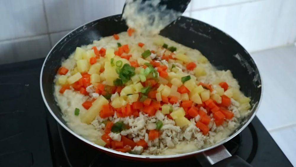 ilustrasi memasak ragout ayam (YouTube.com/Beqs Kitchen)