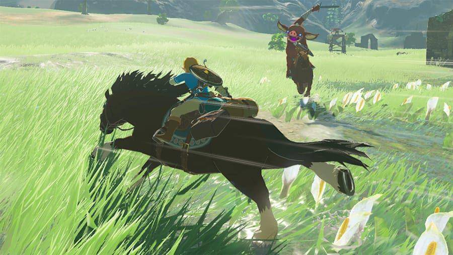 gameplay dari game The Legend of Zelda: Breath of the Wild versi Nintendo Switch (2017) (doc. Nintendo/The Legend of Zelda: Breath of the Wild)