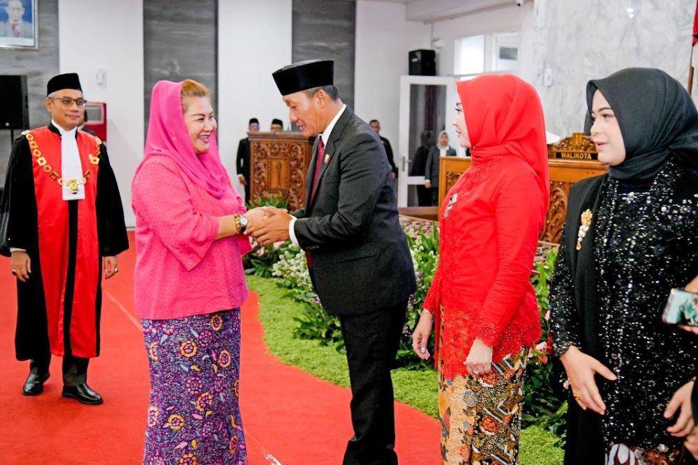 Pengangkatan pimpinan DPRD Kota Semarang periode 2024-2029. (dok. Pemkot Semarang)