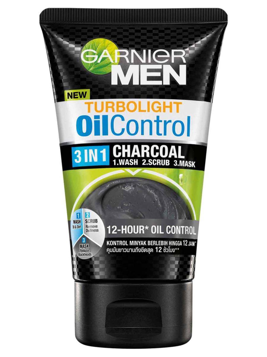 Garnier Men Turbo Light Oil Control Charcoal Foam (garnier.co.id)