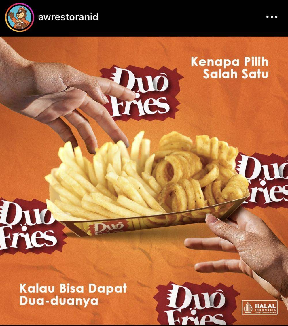 Curly Fries AW (https://www.instagram.com/awrestoranid)
