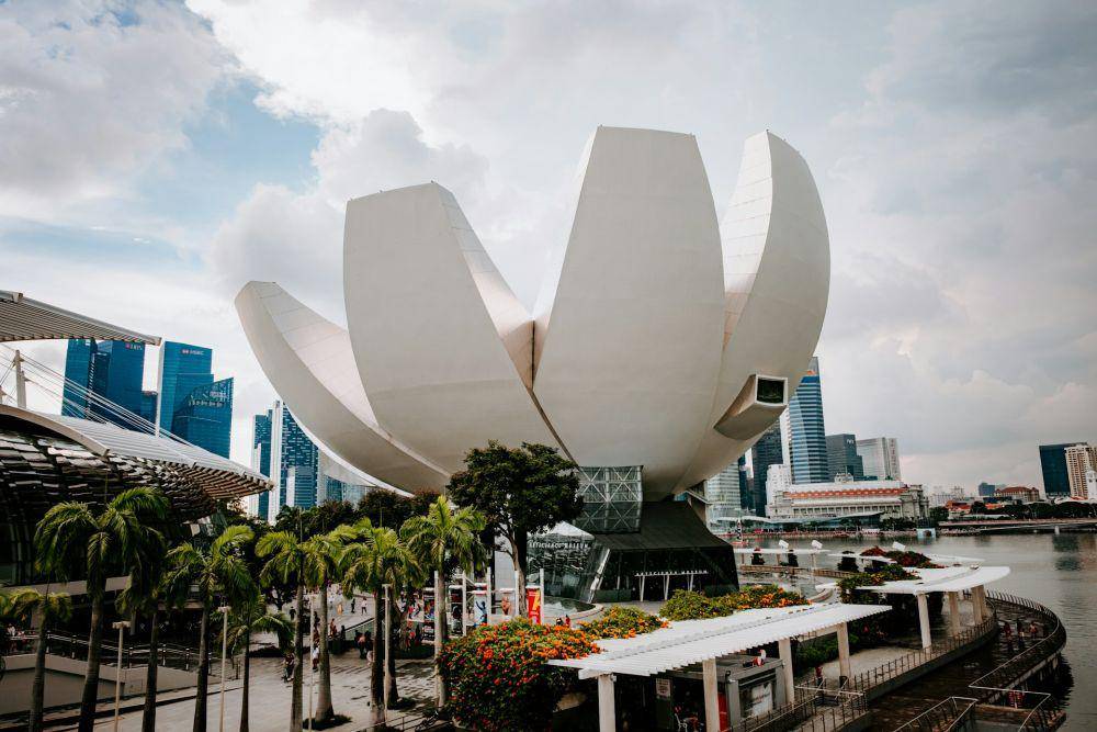 Potret ArtScience Museum di Singapura (unsplash.com/purzlbaum)