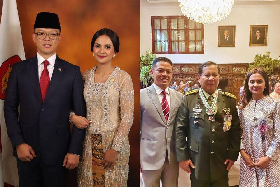 7 Gaya Politikus Marlyn Maisarah, Istri Sugiono yang Elok Pakai Kebaya
