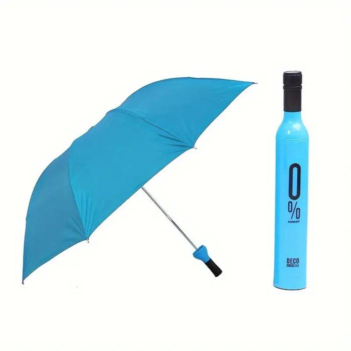 Deco Payung Lipat Desain Botol Wine Anti UV (tokopedia.com/tch)