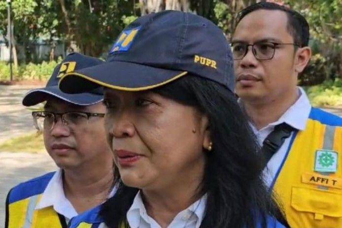 Diana Kusumastuti, Dirjen Cipta Karya Kementerian PUPR (ANTARA/Aris Wasita)