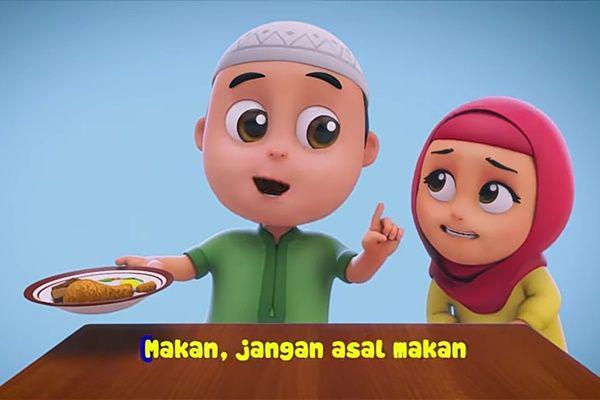 [QUIZ] Lanjut Lirik Makan Jangan Asal Makan Nussa, Bisa dong?