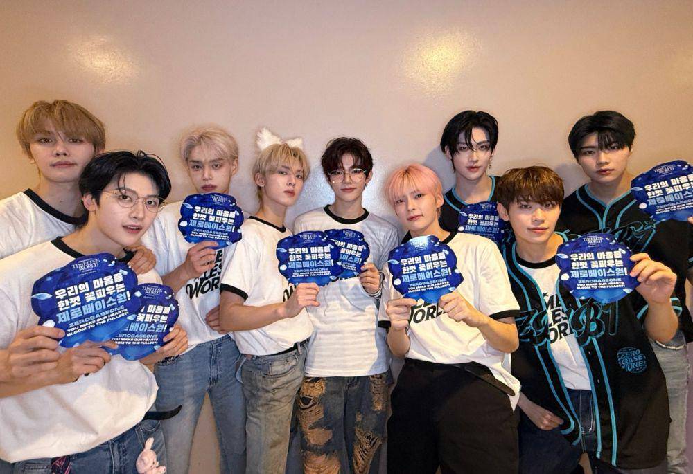 potret Zerobaseone di konser Manila (X.com/ZB1_OFFICIAL)