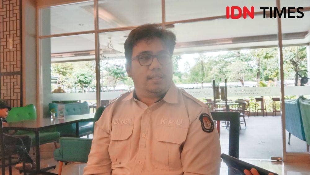 Ketua KPU Makassar, Andi Muhammad Yasir Arafat. (IDN Times/Asrhawi Muin)