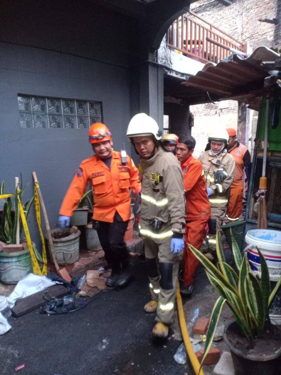 Kebakaran di Tambora tewaskan 5 orang/dok BNPB DKI Jlaartay