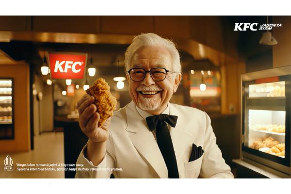 Keren! KFC Rilis Dua Iklan Terbarunya yang 100 persen Dibuat oleh AI