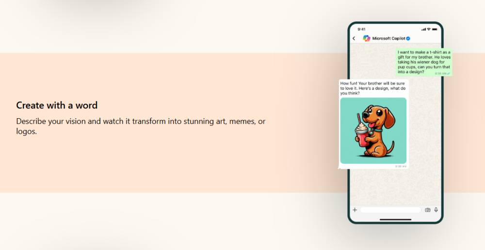 Chatbot Copilot di WhatsApp (dok. Microsoft)