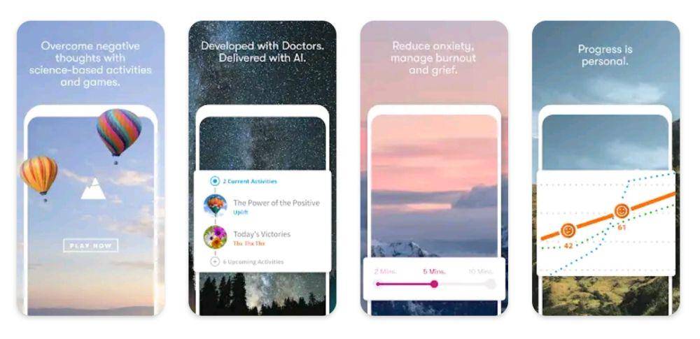 tampilan aplikasi Happify (dok. Play Store/Happify)