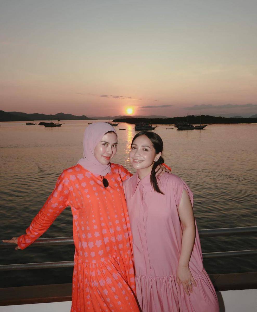 Potret Syahnaz Sadiqah di birthday trip Marlene Hariman (instagram.com/syahnazs)