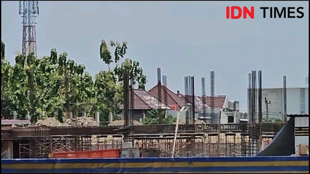 Pembangunan rumah pensiun Jokowi di Colomadu, Karanganyar. (IDN Times/Larasati Rey)
