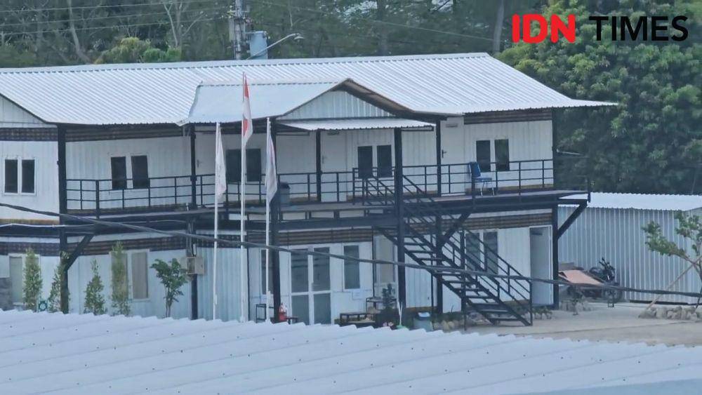 Pembangunan rumah pensiun Jokowi di Colomadu, Karanganyar. (IDN Times/Larasati Rey)