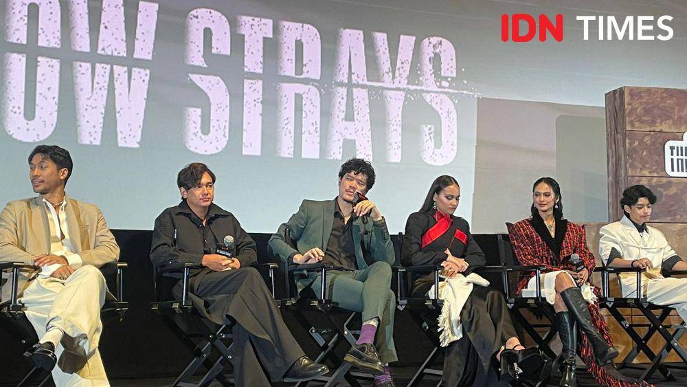 Konferensi pers film The Shadow Strays (IDN Times/Erfah Nanda)