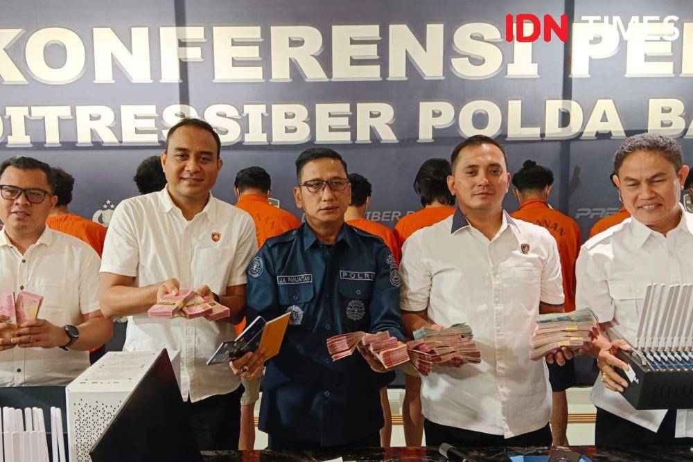 Pelaku tindak pidana registrasi kartu sim secara ilegal dan penjualan kode OTP (IDN Times/Ayu Afria)