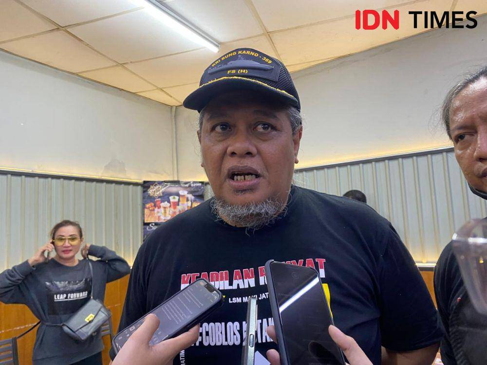 Ketua MAKI Jatim, Heru Satrio. (IDN Times/Khusnul Hasana)