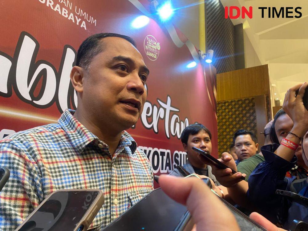 Eri Mengaku Tegang Meski Tanpa Lawan dalam Debat Pilwali Surabaya