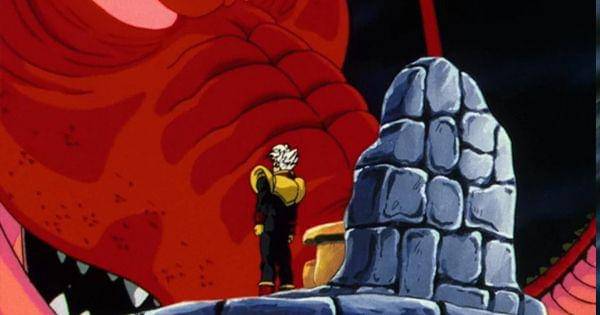 Baby mengajukan permintaan ke Ultimate Shenron ( Dok. Toei / Dragon Ball GT )