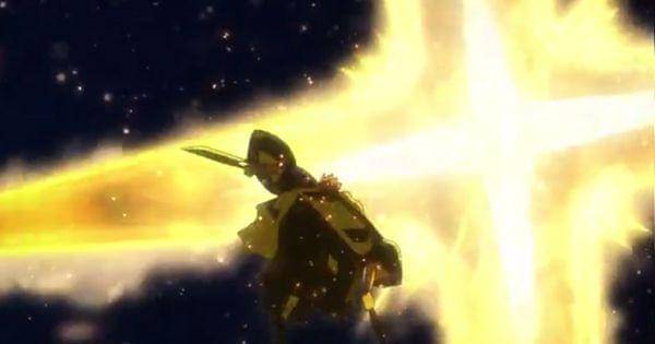 Ichigo melepaskan Getsuga Jujisho ( Dok. Pierrot / Bleach )