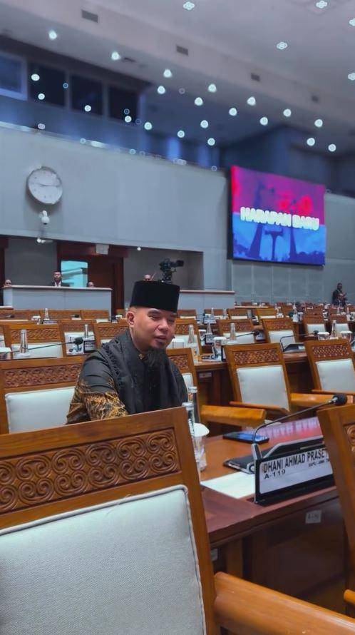 Mulan dan Ahmad Dhani jadi anggota DPR (Instagram.com/mulanjameela1)
