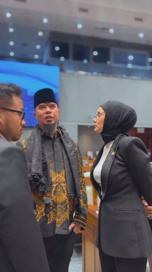 Mulan dan Ahmad Dhani jadi anggota DPR (Instagram.com/mulanjameela1)