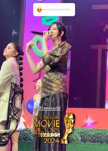potret Zee eks JKT48 di IMA Awards 2024 (instagram.com/imaawards)