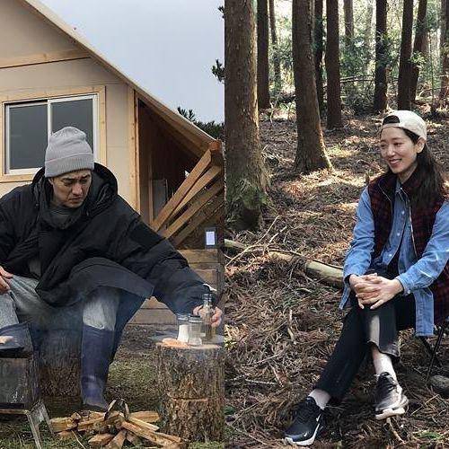 Park Shin Hye dan So Ji Sub di Little House in The Forest (instagram.com/tvn.asia)