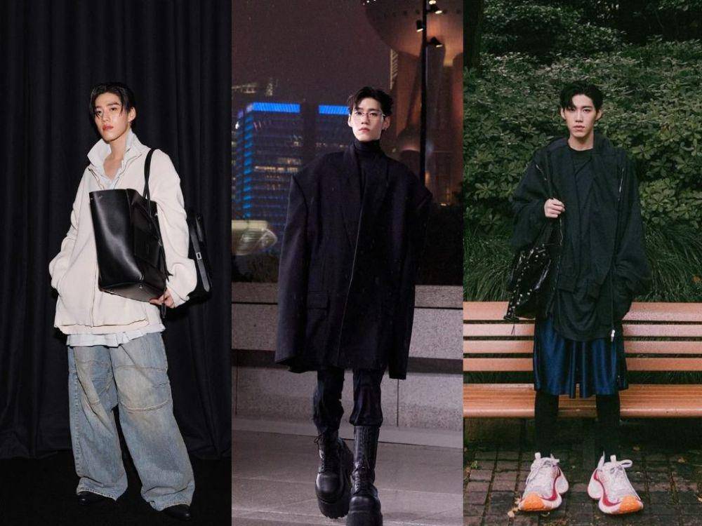 PP Krit dalam Balutan Oversized Outfit Balenciaga (instagram.com/pp.kritt)