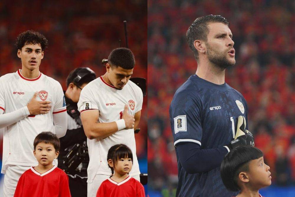 unggahan penggawa Timnas Indonesia setelah kalah dari China (instagram.com/maartenpaes I instagram.com/0ratmangoen)